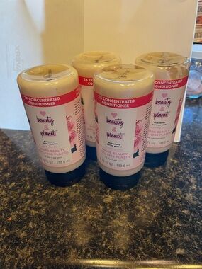 Murumuru Butter & Rose Conditioner (Pink) - Concentrated 2X.  4 pack